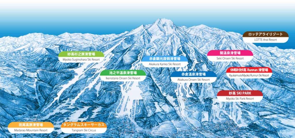 ski resort map2017