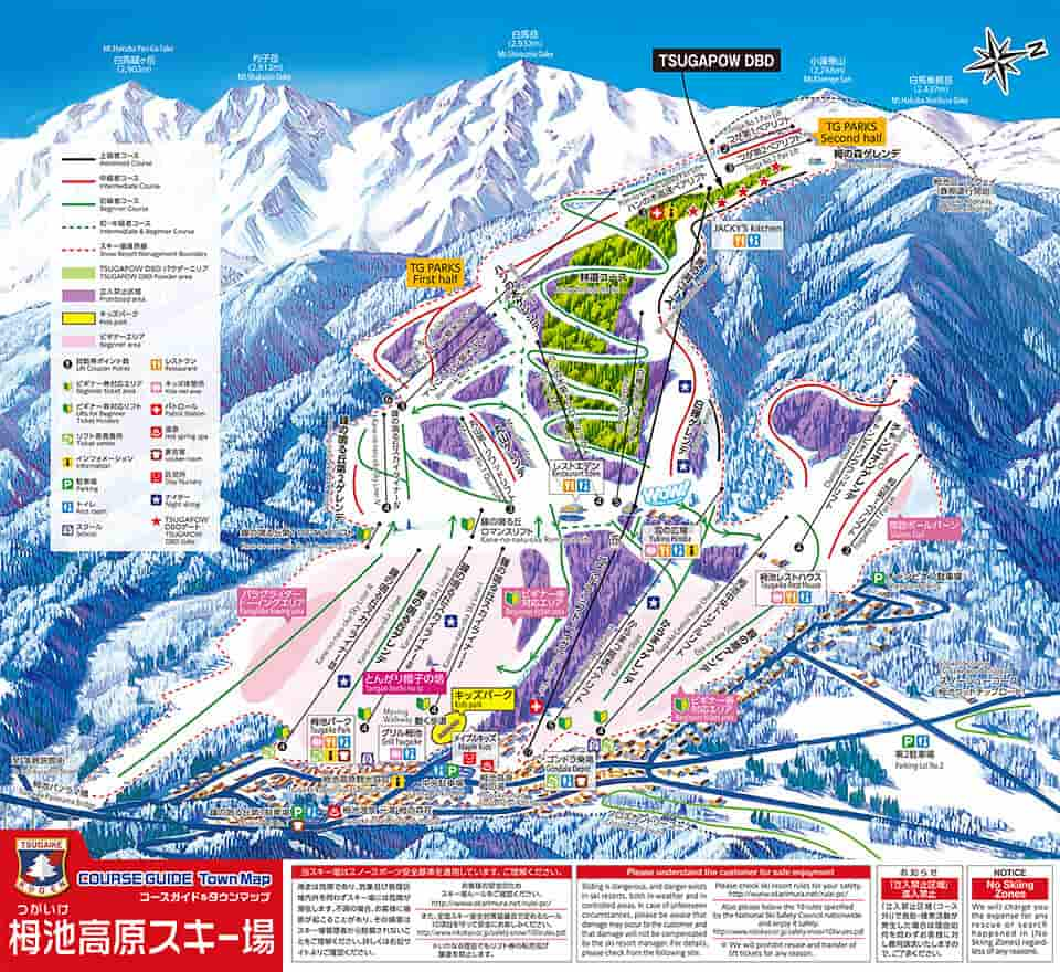 TsugaikeKogen pistemap 1