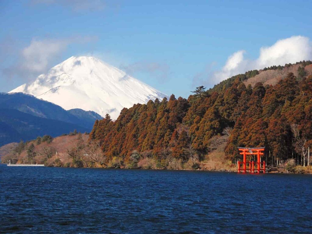 LakeAshi and MtFuji Hakone