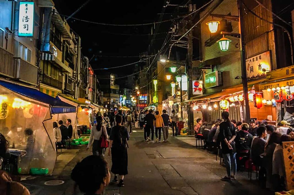 asakusa hoppy dori street izakaya 2