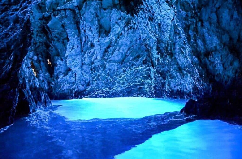 blue cave croatia